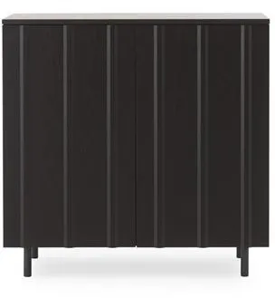 Normann Copenhagen Rib Skåp Mjuk Svart